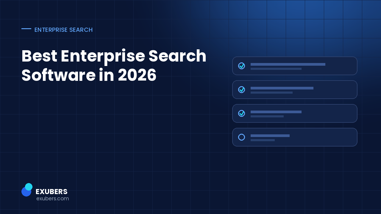 Evaluation checklist for comparing enterprise search software in 2026