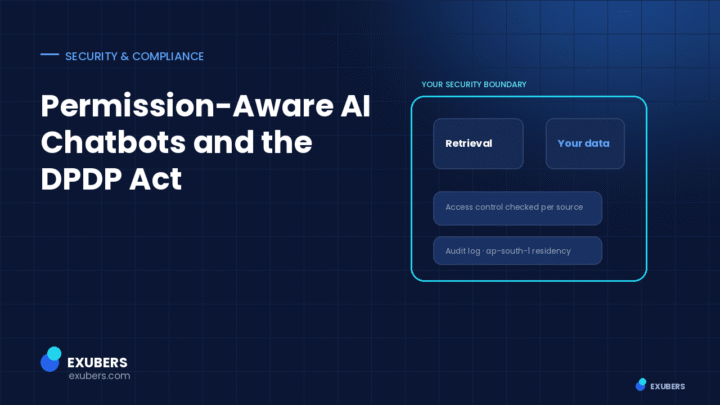 Permission-Aware AI Chatbots: Access Control, Data Residency and DPDP